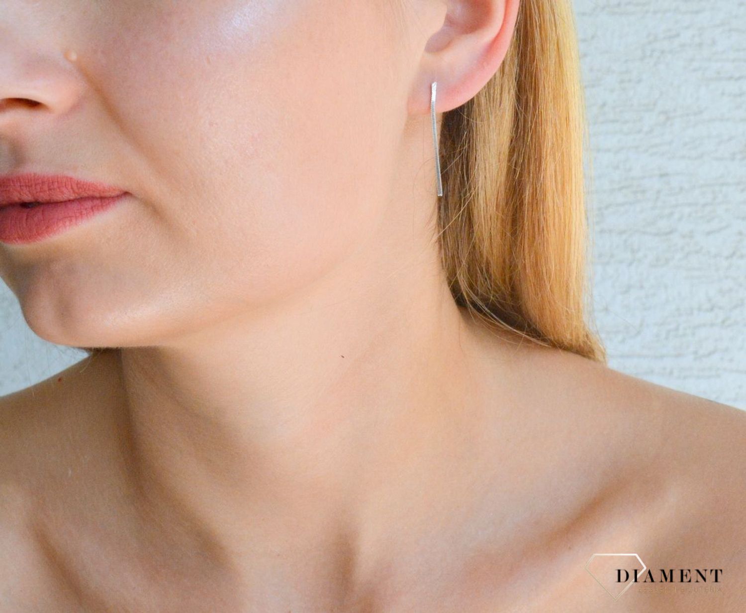 Srebrne kolczyki damskie 925 wiszące lineczki DIA-KLC-10272-925. Srebrne kolczyki damskie. Srebrne kolczyki wkrętki. Srebrne kolczyki damskie wiszące. Kolczyki srebrnena prezent..jpg