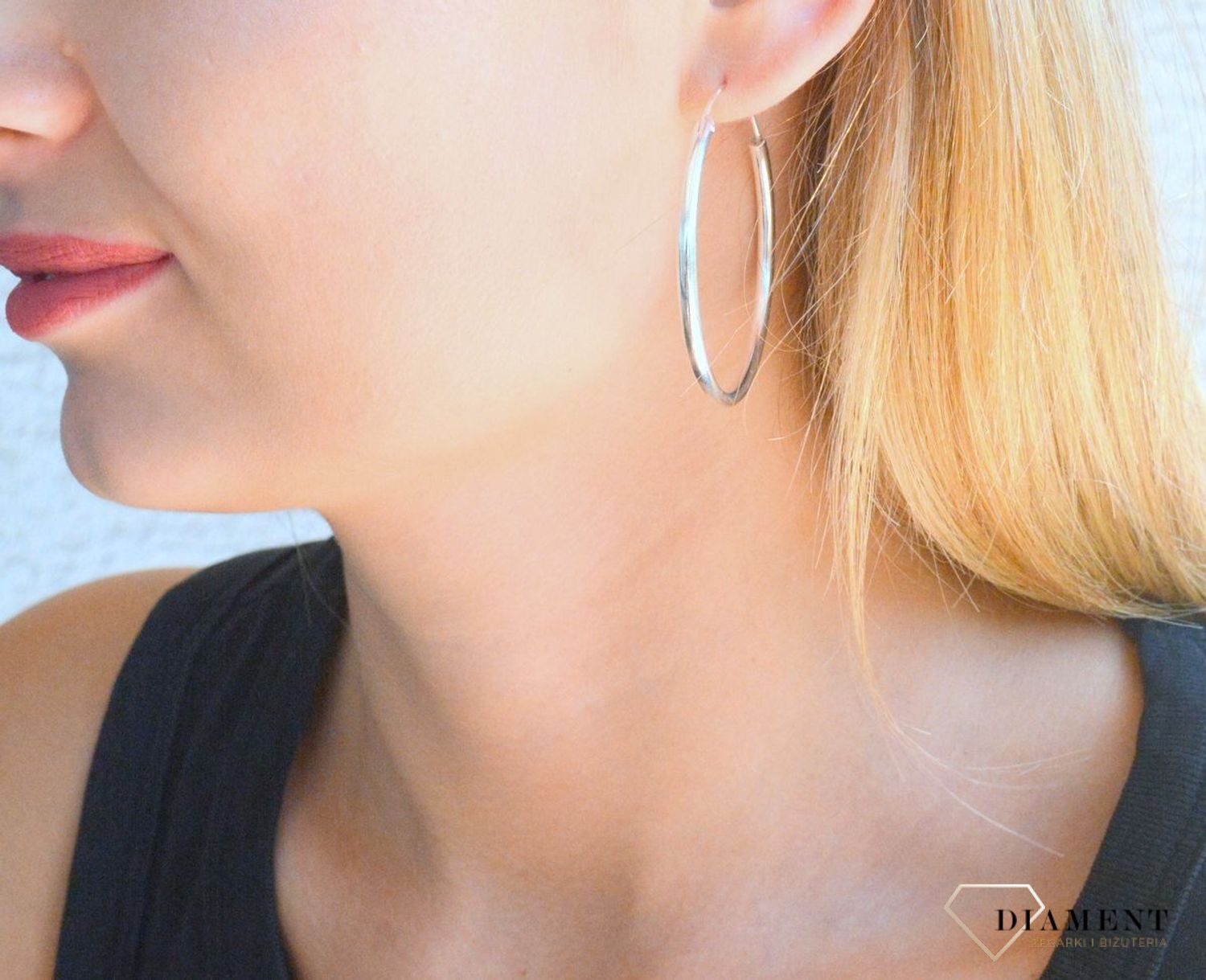 Srebrne kolczyki 925 klasyczne gładkie koła DIA-KLC-10281-925. Srebrne kolczyki damskie. Srebrne kolczyki koła. Srebrne koła klasyczne. Srebrne klasyczne kolczyki gładkie koła. Srebrne kolczyki koła idealna na prezent..jpg