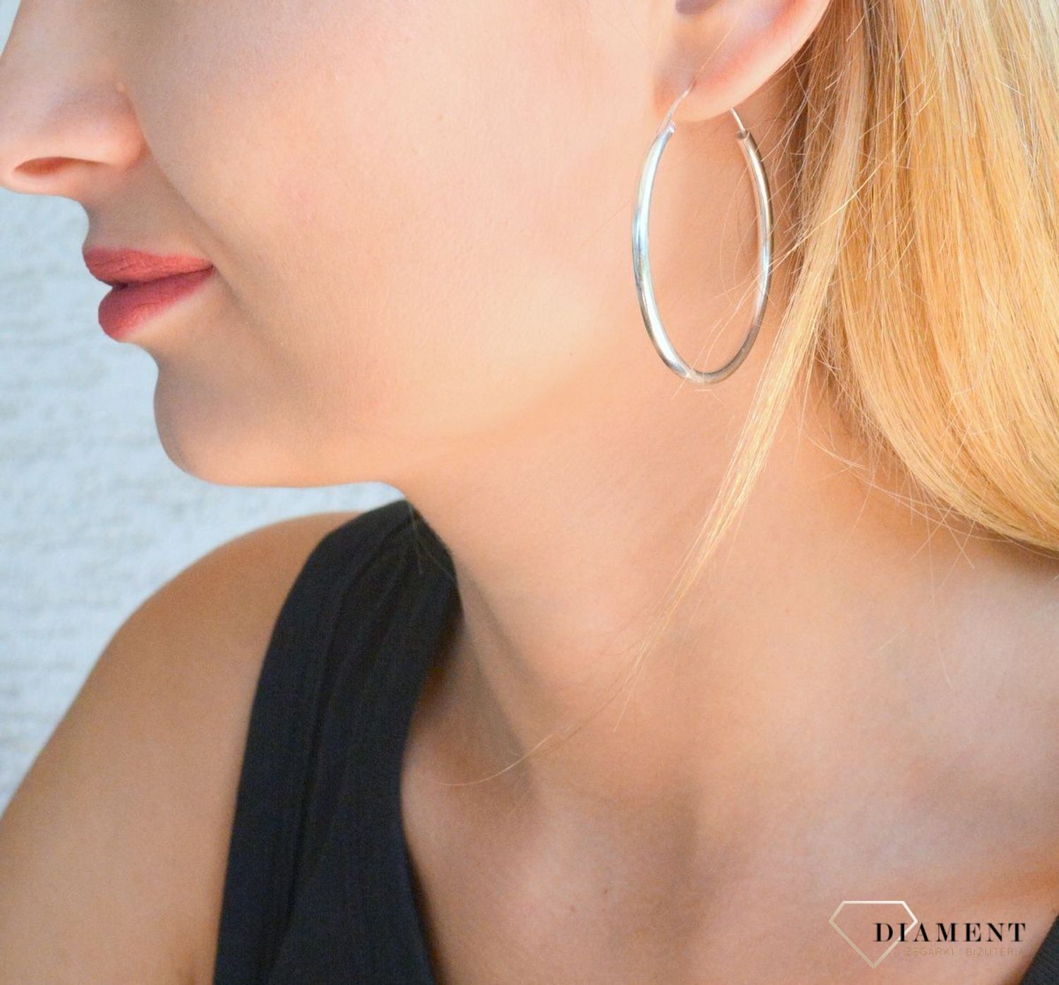 Srebrne kolczyki 925 klasyczne gładkie koła DIA-KLC-10281-925. Srebrne kolczyki damskie. Srebrne kolczyki koła. Srebrne koła klasyczne. Srebrne klasyczne kolczyki gładkie koła. Srebrne kolczyki koła idealna na prezent..jpg