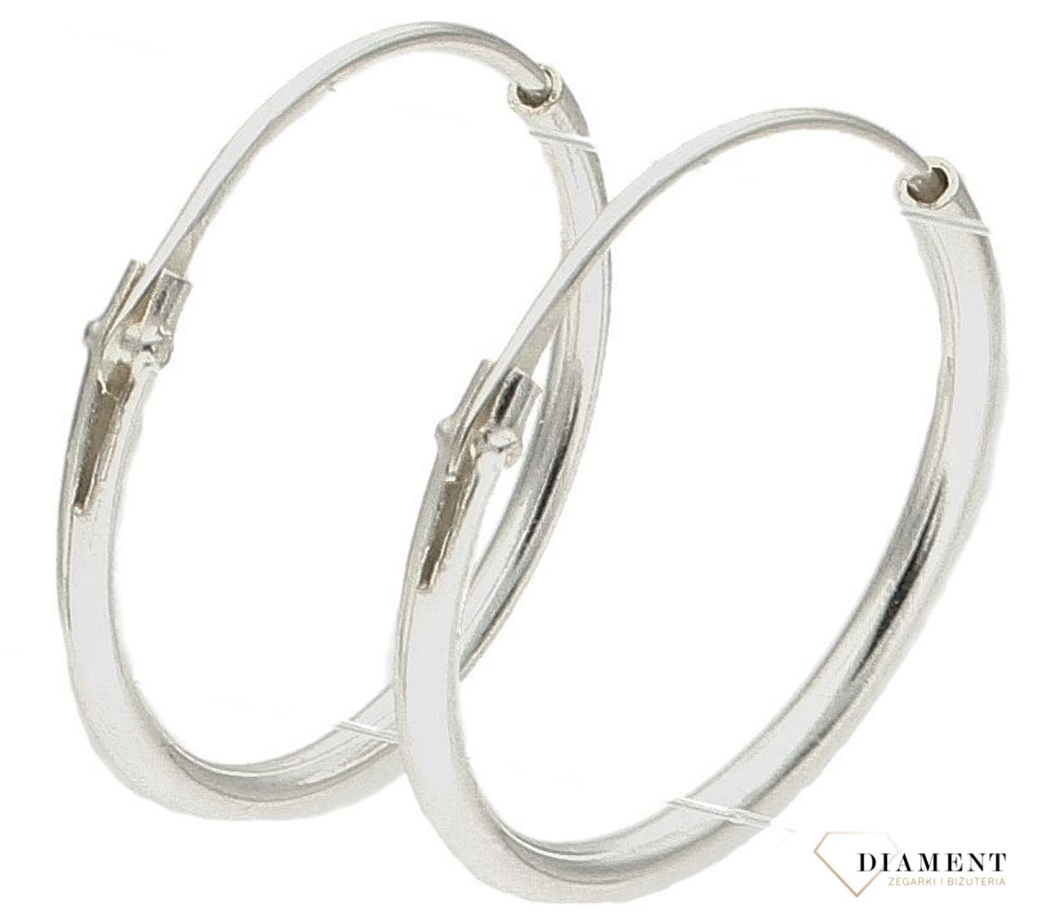 Srebrne kolczyki damskie 925 małe delikatne kółeczka 1,5 cm DIA-KLC-10284-925. Biżuteria srebrna. Delikatna biżuteria. Srebrne kolczyki. Kolczyki koła. Pomysł na prezent dla kobiety. Biżuteria damska..jpg