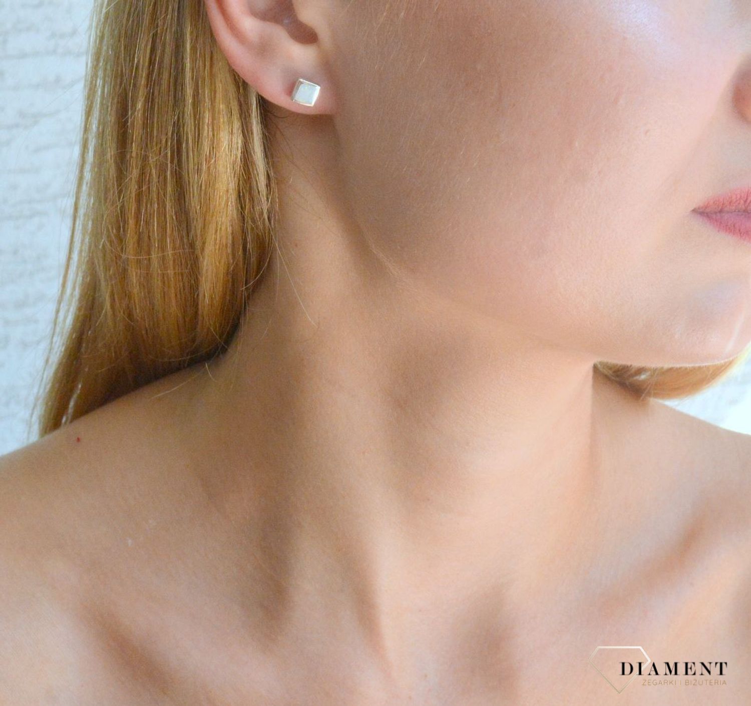 Srebrne kolczyki damskie wkrętki kwadratowe opale DIA-KLC-10291-925. Srebrne kolczyki damskie. Srebrne kolczyki wkrętki. Srebrne kolczyki damskie z opalem. Kolczyki srebrne z kamieniem naturalnym na prezent..jpg