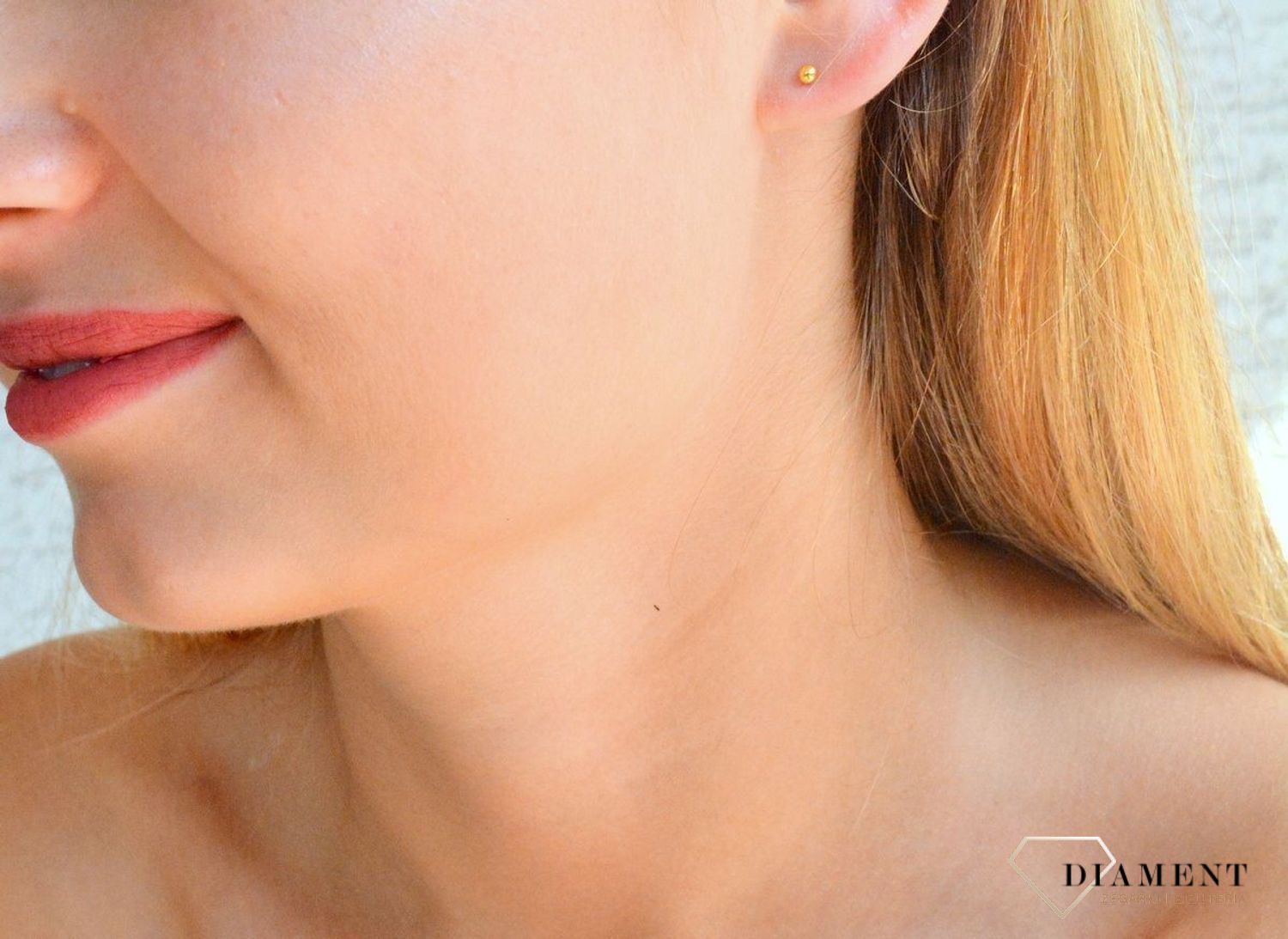 Srebrne kolczyki damskie 925 pozłacane kuleczki wkrętki DIA-KLC-10336-925. Srebrne kolczyki damskie. Srebrne kolczyki wkrętki. Srebrne kolczyki damskie kulki. Kolczyki srebrne na sztyft w pozłoceniu..jpg