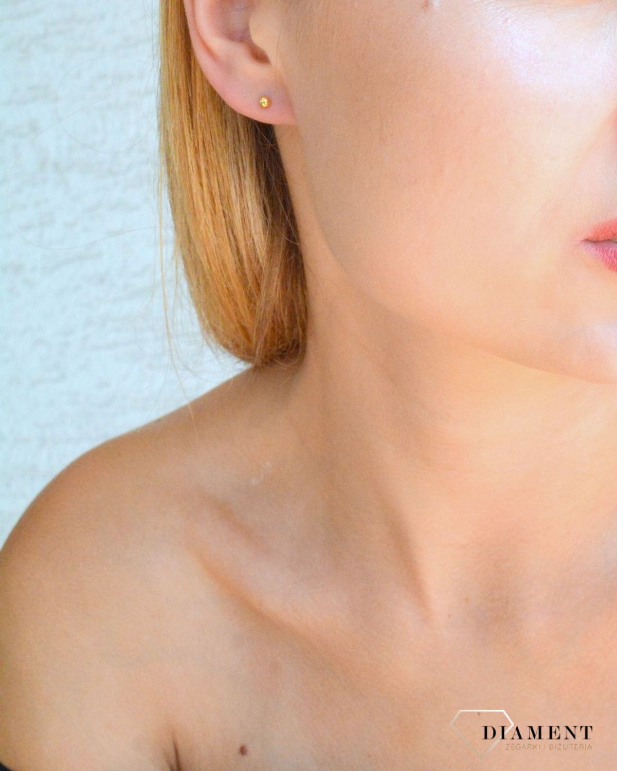 Srebrne kolczyki damskie 925 pozłacane kuleczki wkrętki DIA-KLC-10337-925.jpg