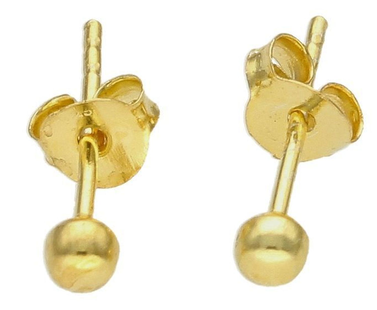 Srebrne kolczyki damskie 925 pozłacane kuleczki wkrętki DIA-KLC-10337-925.jpg