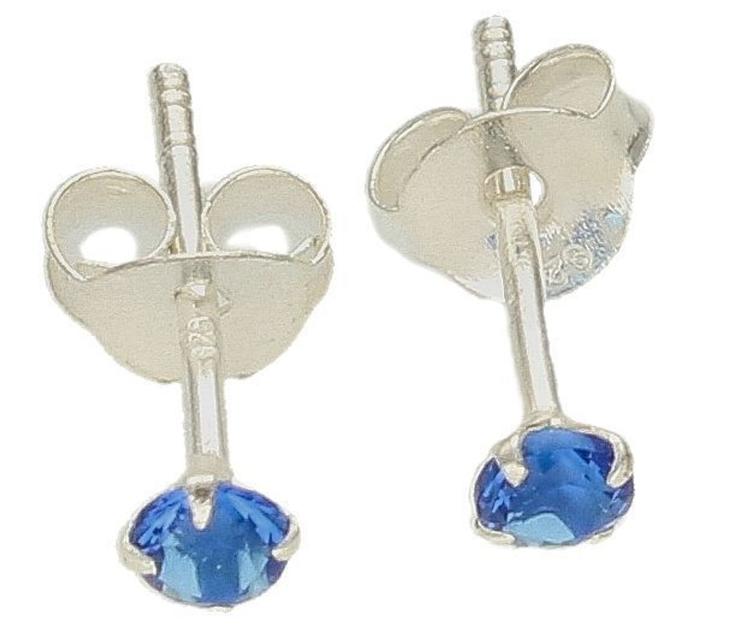 Srebrne kolczyki damskie wkrętki z niebieską cyrkonią DIA-KLC-10348-925. Srebrne kolczyki damskie. Srebrne kolczyki wkrętki. Srebrne kolczyki damskie z cyrkoniami. Kolczyki srebrne z cyrkonią na prezent..jpg