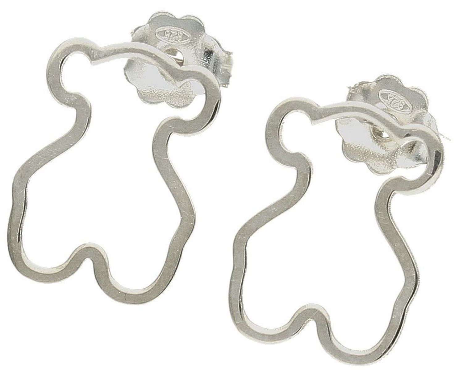 Srebrne kolczyki damskie misie tuos wkrętki DIA-KLC-10354-925. Srebrne kolczyki damskie. Srebrne kolczyki wkrętki. Srebrne kolczyki damskie w kształcie misia. Kolczyki srebrne na sztyft..jpg