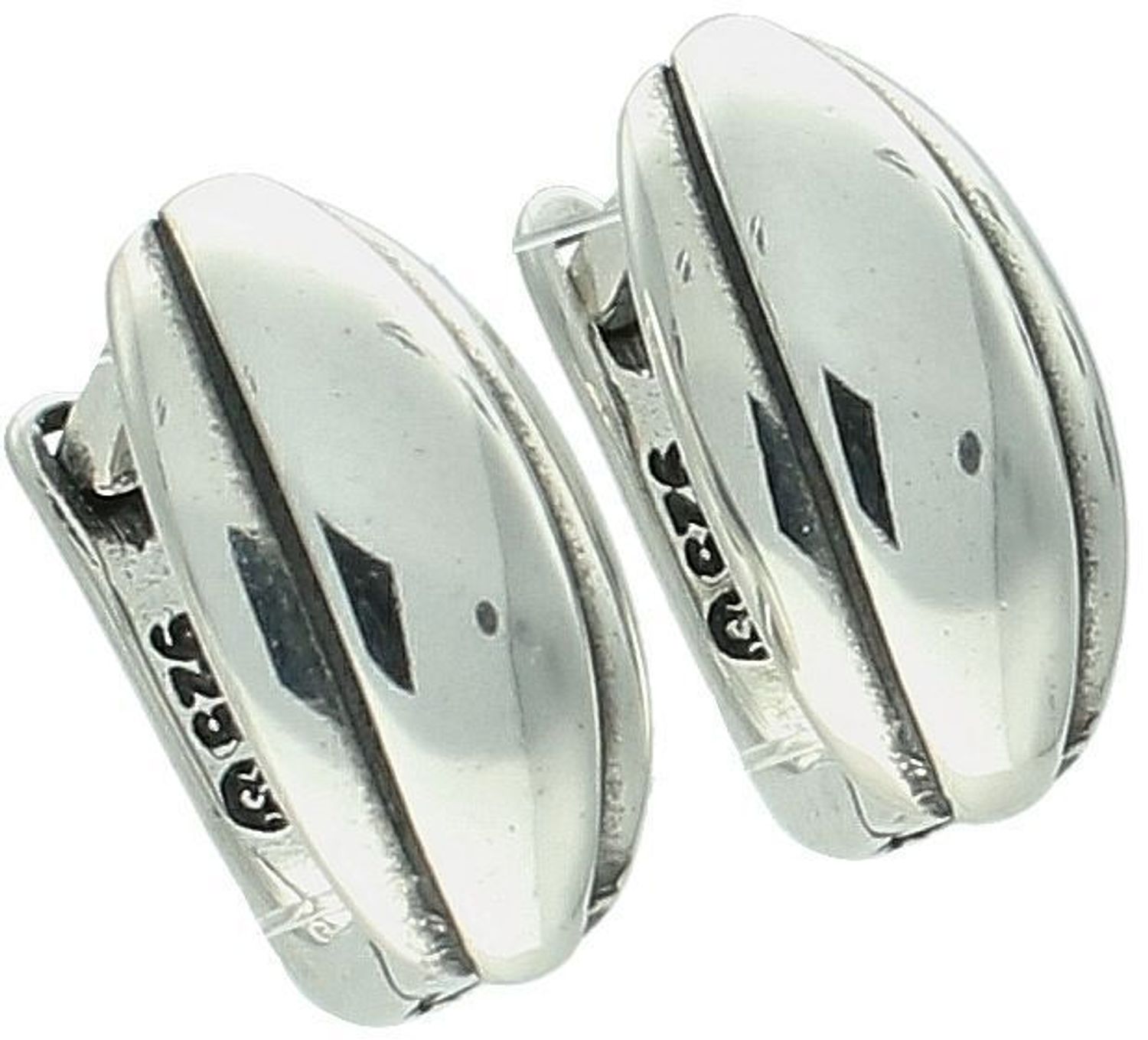 Srebrne kolczyki damskie 925 zapięcie angielskie DIA-KLC-10582-925.jpg