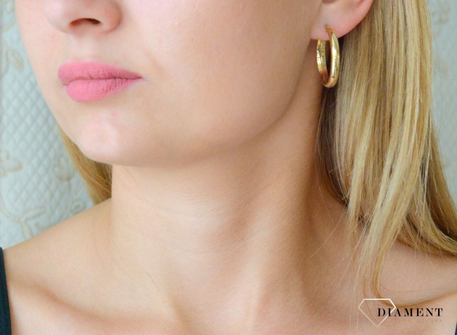 Złote kolczyki 585 gładkie koła klasyczne DIA-KLC-10679-585. Złote kolczyki koła. Kolczyki klasyczne koła. Kolczyki gładkie koła. Koła złote kolczyki. Kolczyki damskie złota koła idealne na prez.jpg