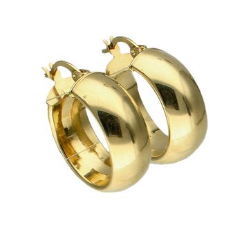 Złote kolczyki 585 gładkie kółeczka klasyczne pogrubione DIA-KLC-10685-585. Złota biżuteria damska. Złote kolczyki kółka. Złote kolczyki damskie na zatrzask. Złote kolczyki klasyczne koła. Złote k (1).jpg