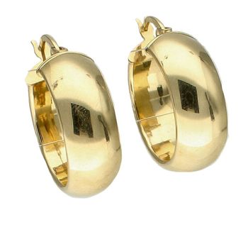 Złote kolczyki 585 gładkie kółeczka klasyczne pogrubione DIA-KLC-10685-585. Złota biżuteria damska. Złote kolczyki kółka. Złote kolczyki damskie na zatrzask. Złote kolczyki klasyczne koła. Złote.jpg
