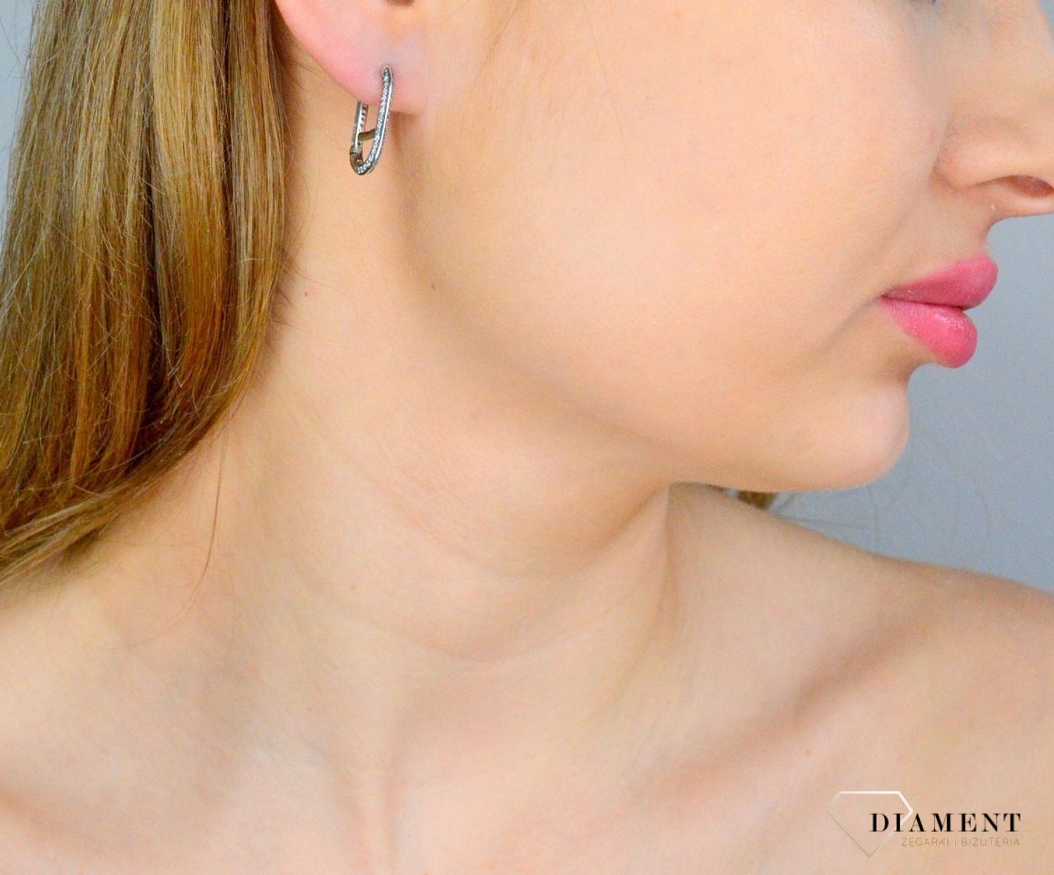 Srebrne kolczyki damskie 925 podłużne z cyrkoniami DIA-KLC-10712-925.jpg