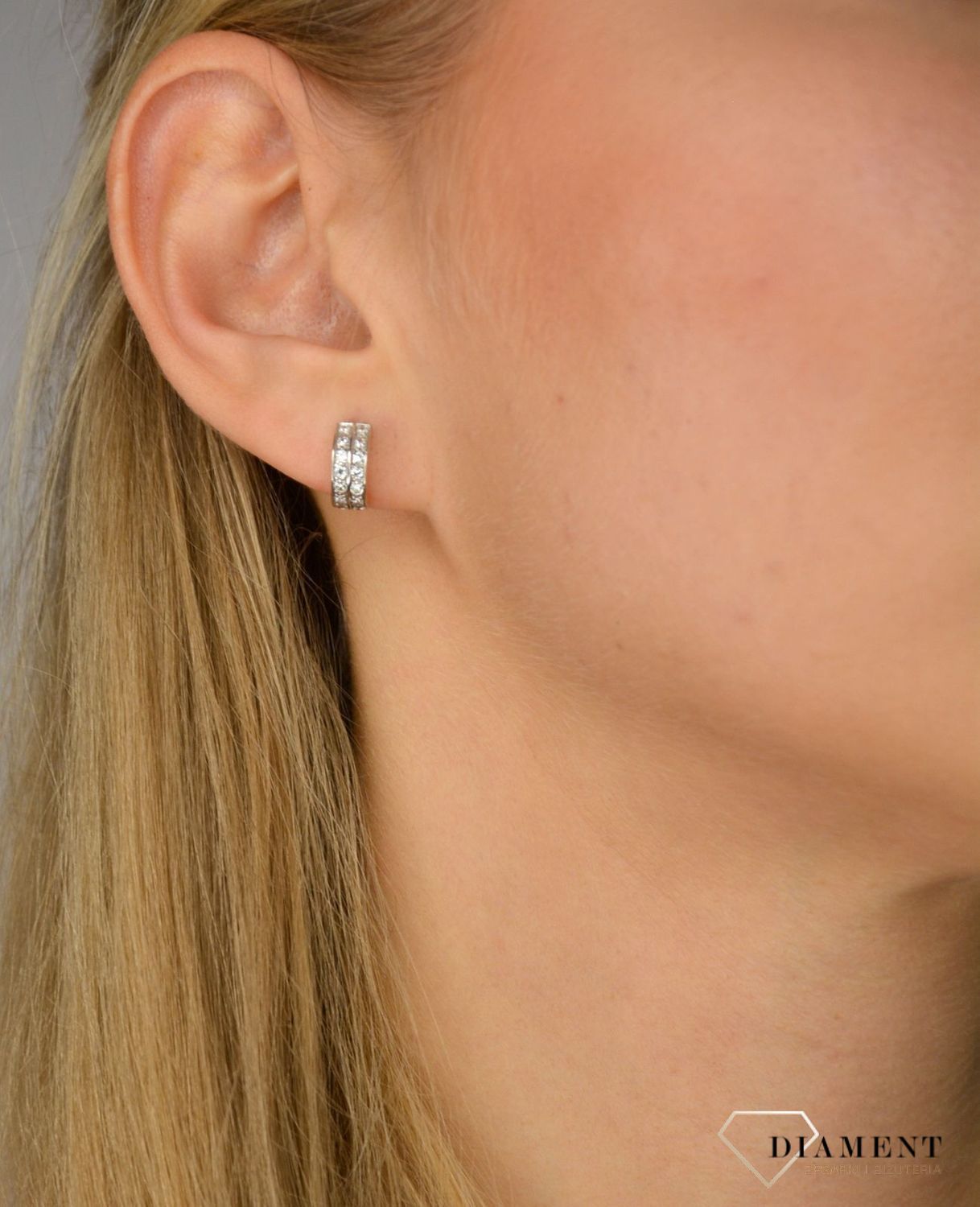 Złote kolczyki 585 okrągłe z cyrkonią DIA-KLC-1076-585.jpg