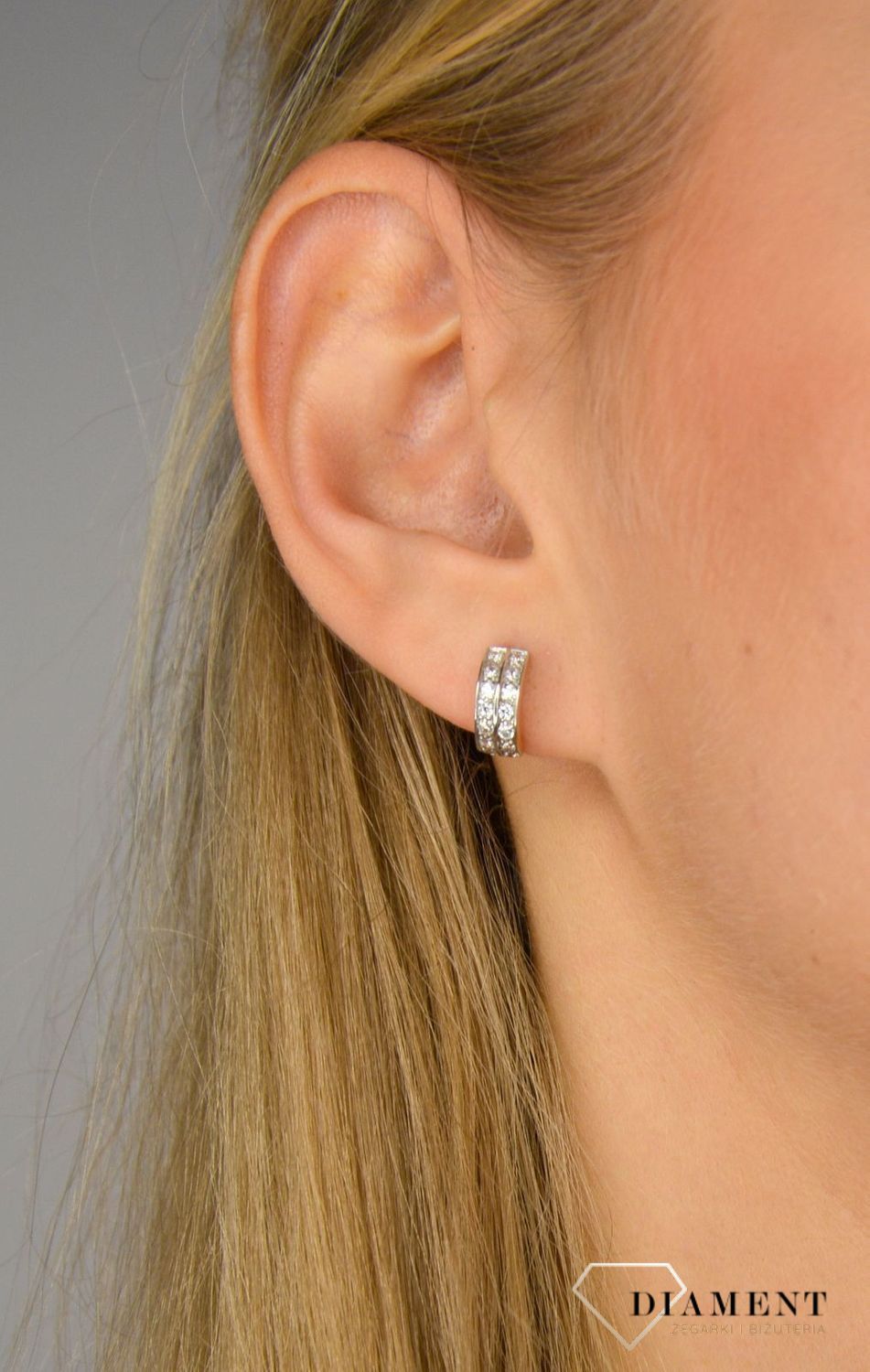 Złote kolczyki 585 okrągłe z cyrkonią DIA-KLC-1076-585.jpg