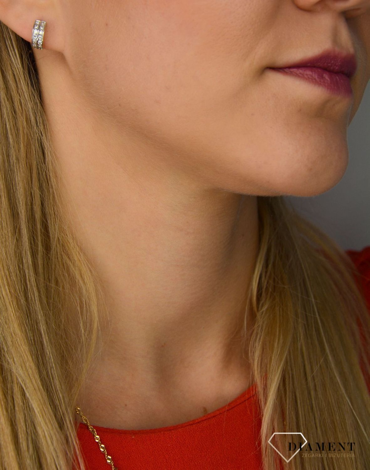 Złote kolczyki 585 okrągłe z cyrkonią DIA-KLC-1076-585.jpg