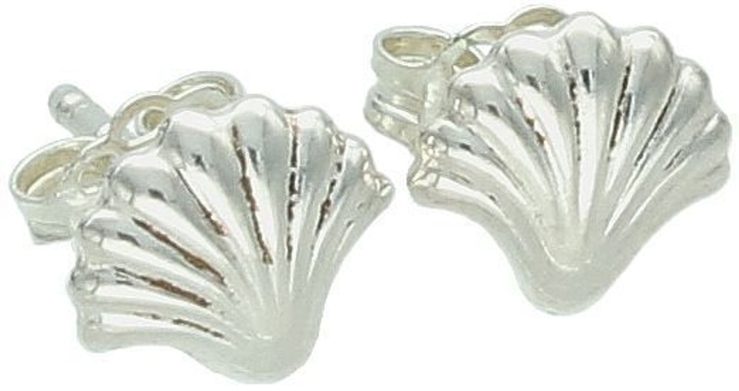 Srebrne kolczyki muszelki – biżuteria z motywem morza, srebro 925.jpg