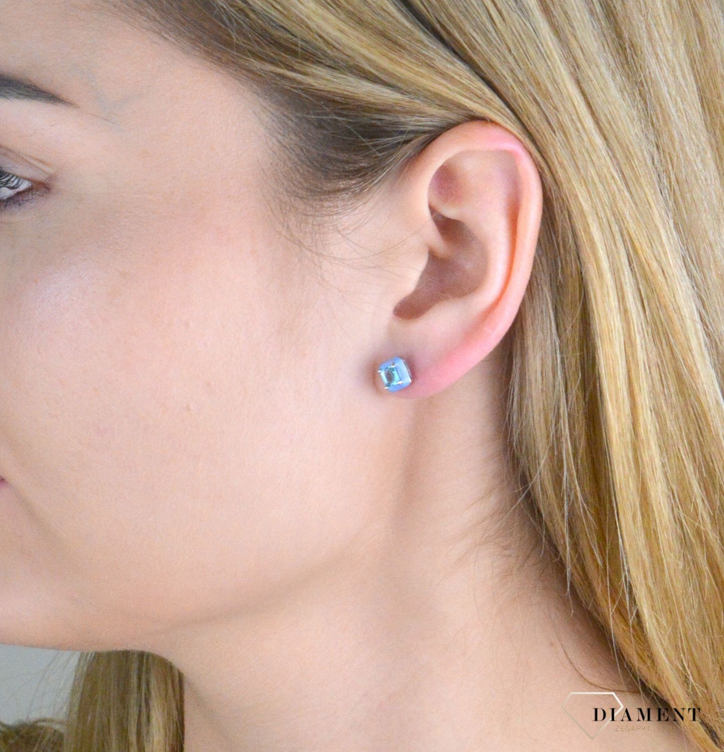 Srebrne kolczyki 925 kwadraty niebieskie z cyrkonią DIA-KLC-10940-925.jpg