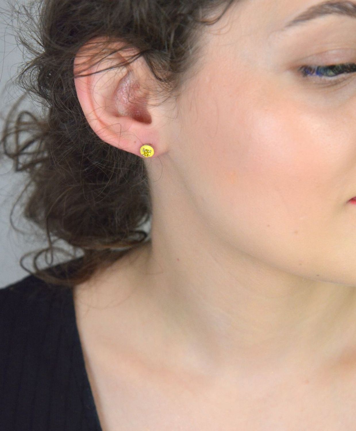 Kolczyki srebrne żółte cyrkonie 925, DIA-KLC-10946-925.jpg