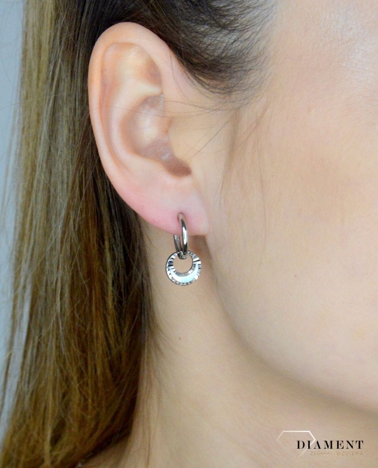 Srebrne kolczyki 925 kółka z zawieszką księżyc DIA-KLC-10969-925.jpg