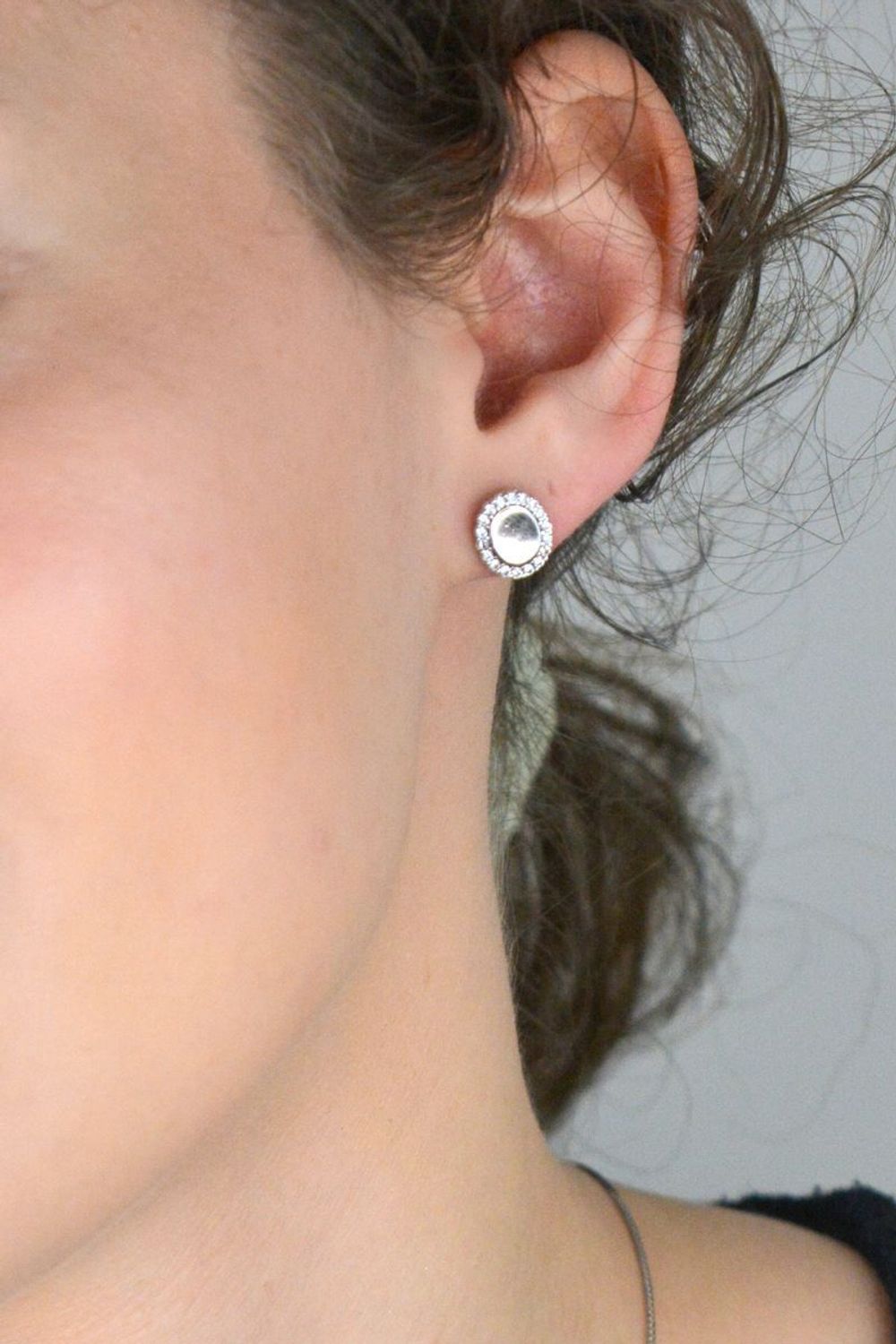 Kolczyki srebrne owalne w cyrkonie próba 925, DIA-KLC-11175-925.jpg