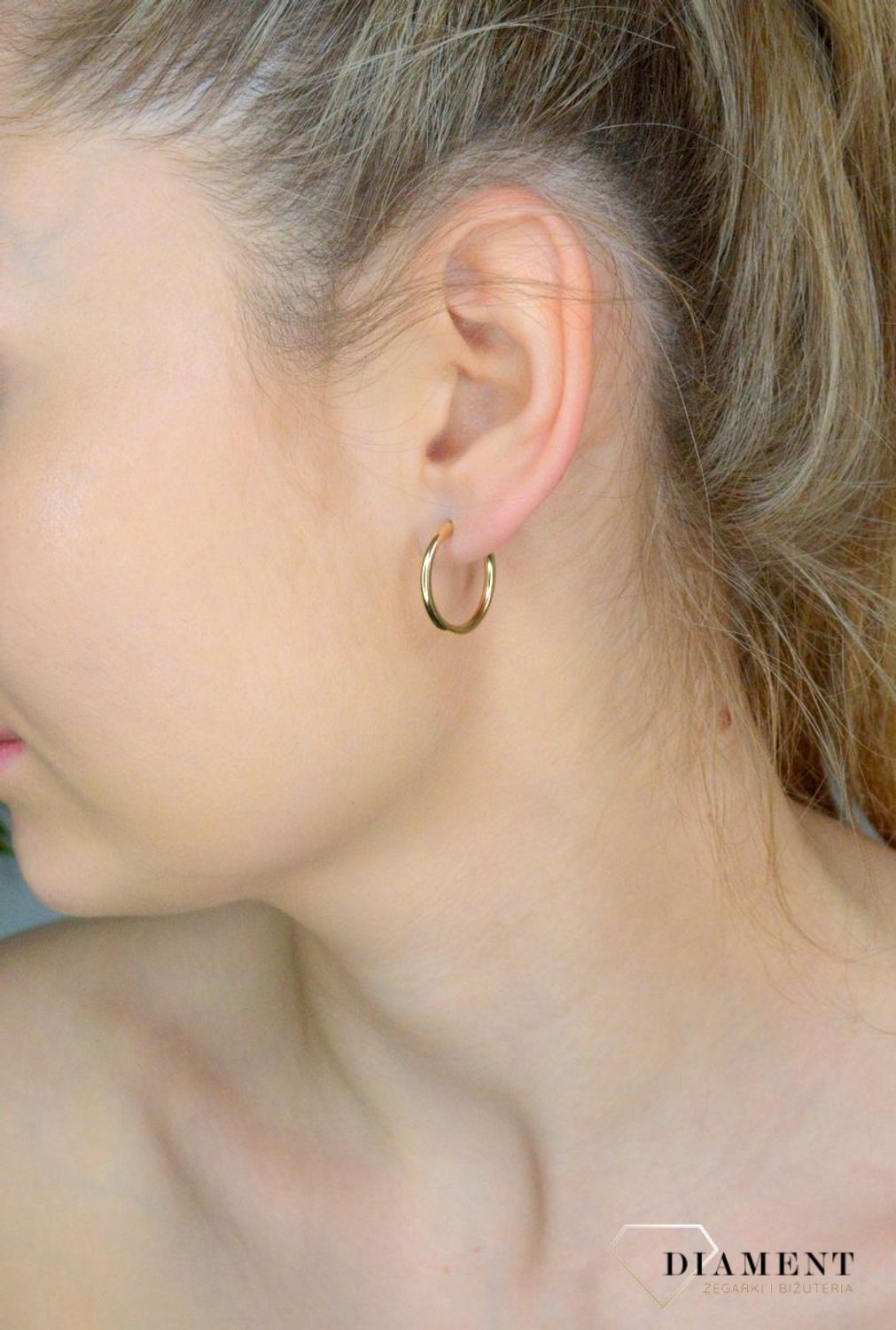 Złote kolczyki damskie 375 złote kolczyki koła DIA-KLC-11196-375.jpg