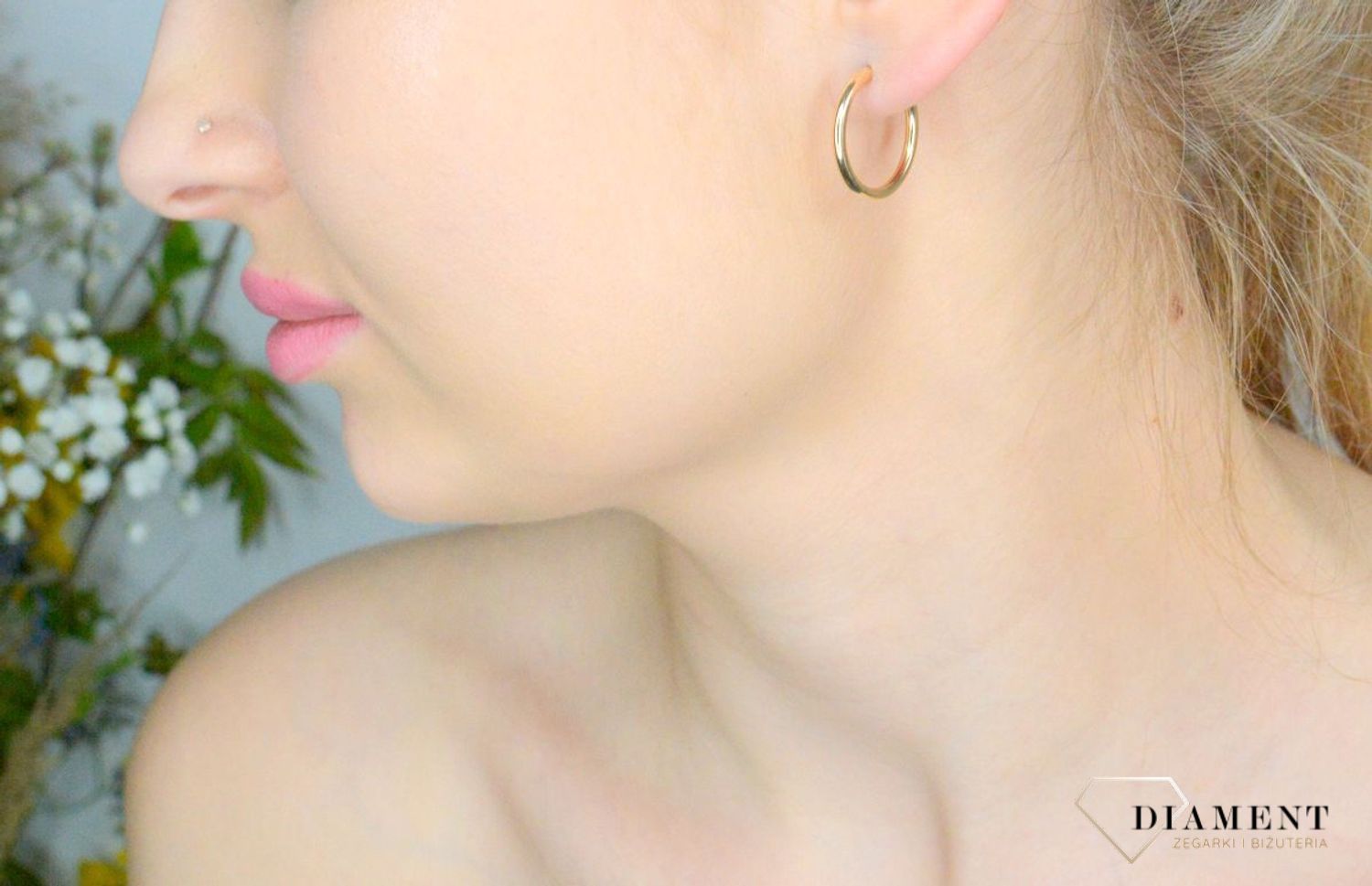 Złote kolczyki damskie 375 złote kolczyki koła DIA-KLC-11196-375.jpg