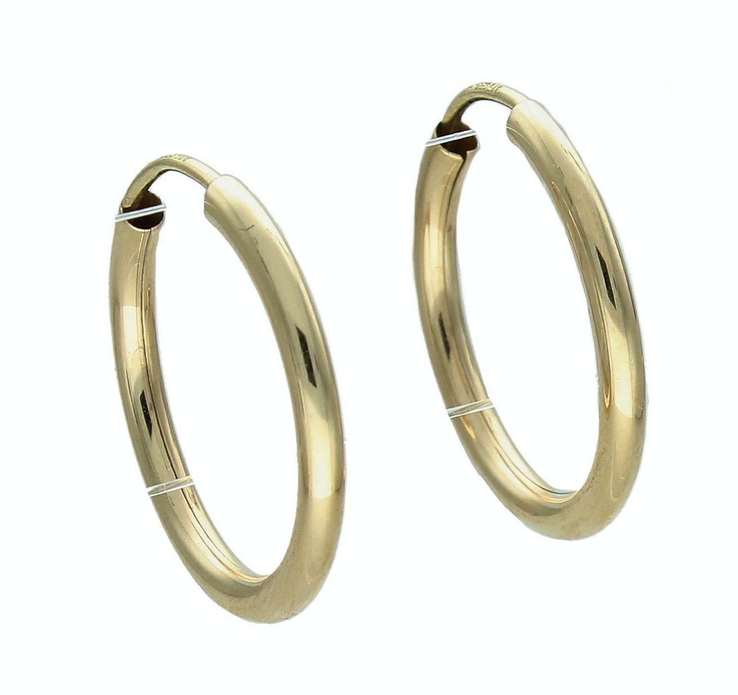 Złote kolczyki damskie 375 złote kolczyki koła DIA-KLC-11196-375.jpg