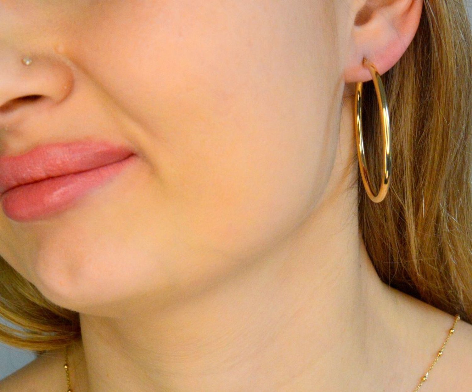 Złote kolczyki damskie 585 duże koła DIA-KLC-11216-585.jpg