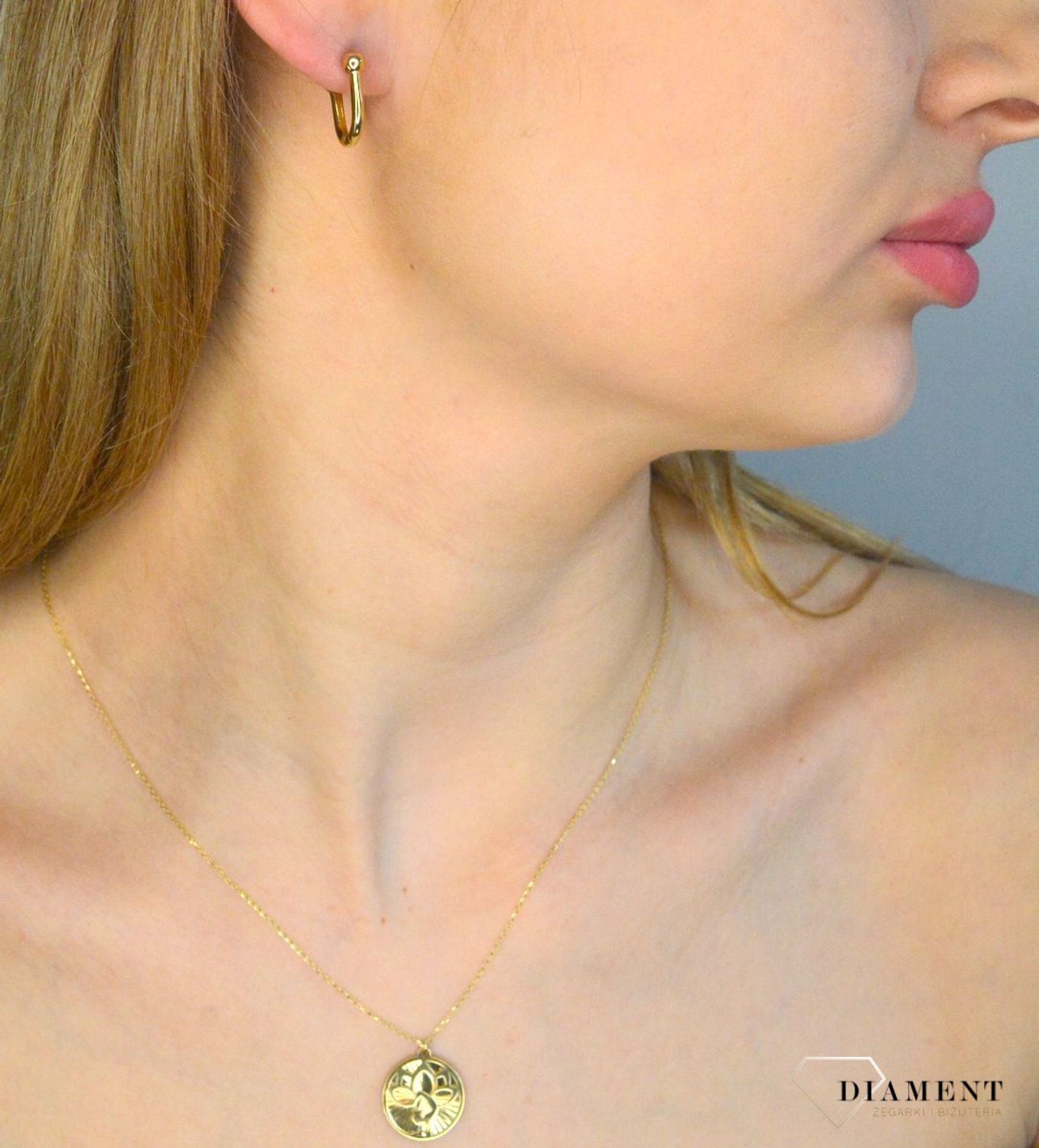 Kolczyki damskie złote 585 z kuleczkami DIA-KLC-11294-585. Złote kolczyki damskie. Kolczyki złote damskie klasyczne. Złote kolczyki eleganckie. Złote kolczyki damskie z kuleczkami na prezent..jpg