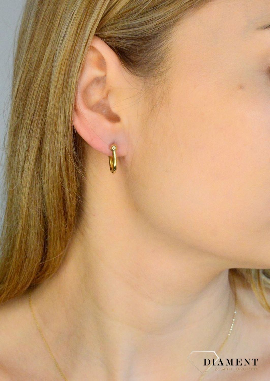 Kolczyki damskie złote 585 z kuleczkami DIA-KLC-11294-585. Złote kolczyki damskie. Kolczyki złote damskie klasyczne. Złote kolczyki eleganckie. Złote kolczyki damskie z kuleczkami na prezent..jpg