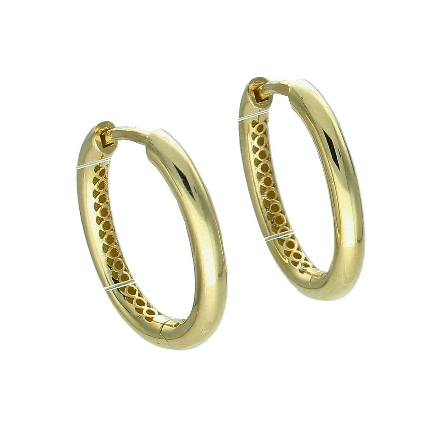 Kolczyki damskie złote 585 owalne gładkie kółka DIA-KLC-11313-585. Złote kolczyki damskie. Złote kolczyki owalne. Kolczyki złote owalne koła. Kolczyki złote damskie na prezent..jpg