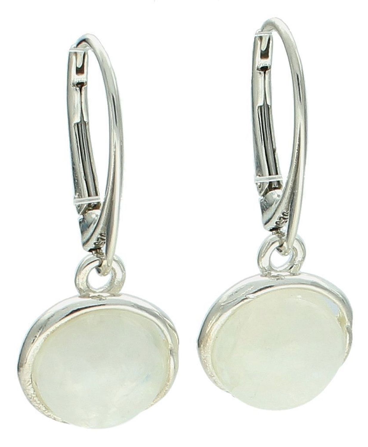 Srebrne kolczyki damskie 925 wiszące z okrągłym kamieniem księżycowym DIA-KLC-11326-925. Srebrne kolczyki damskie z kamieniem naturalnym. Srebrne kolczyki z kamieniem naturalnym są doskonałym pomysłem na prezent.1.jpg