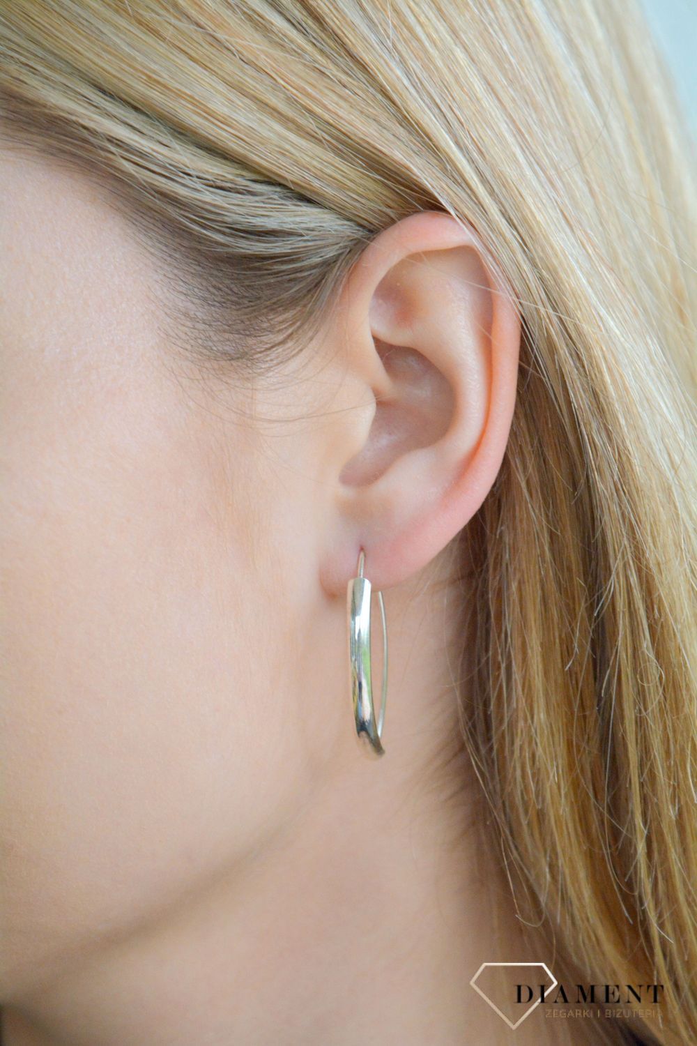 Srebrne kolczyki 925 damskie wiszące haczyki DIA-KLC-11369-925. Srebrne kolczyk wiszące. Srebrne kolczyki damskie na sztyft. Kolczyki klasyczne damskie. Srebrne kolczyki damskie na prezent.1.jpg