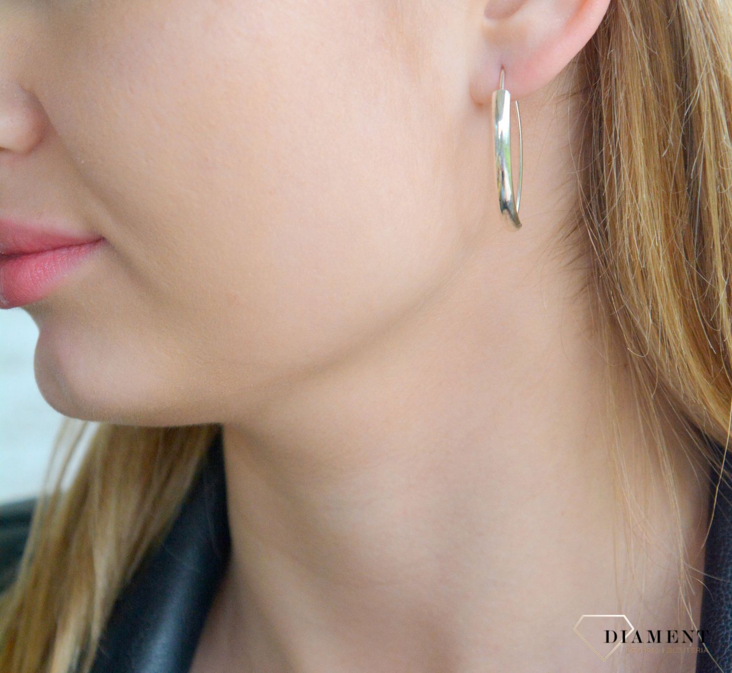 Srebrne kolczyki 925 damskie wiszące haczyki DIA-KLC-11369-925. Srebrne kolczyk wiszące. Srebrne kolczyki damskie na sztyft. Kolczyki klasyczne damskie. Srebrne kolczyki damskie na prezent.1.jpg