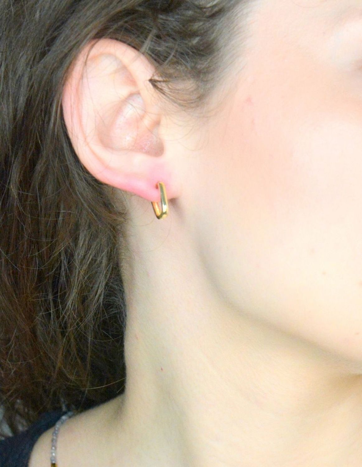 Kolczyki srebrne pozłacane pr 925 DIA-KLC-11478-925 Srebrne kolczyki zostały wykonane z najwyższej jakości srebra próby 925. Idealny prezent dla każdej kobiety.1.jpg