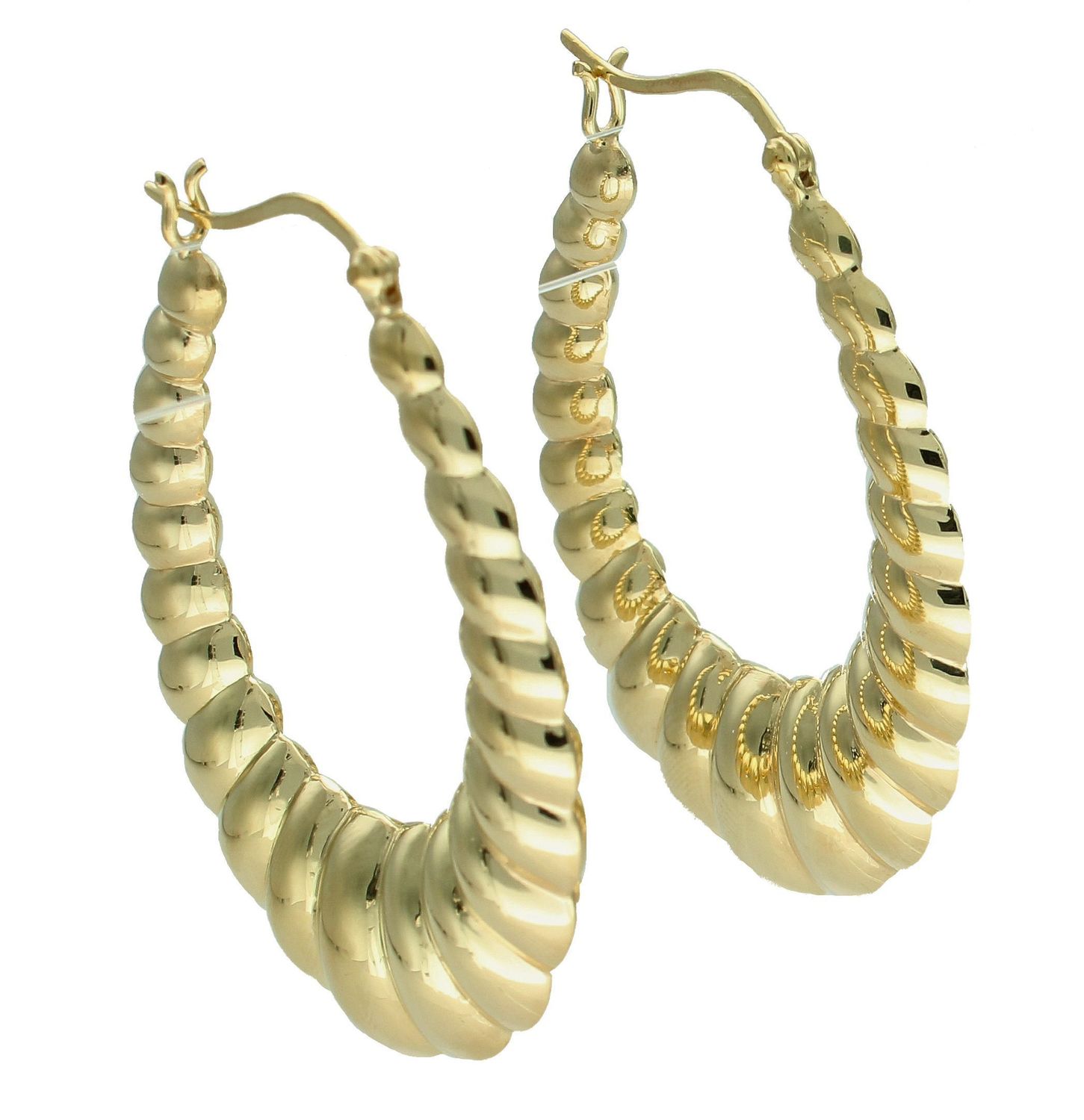 Srebrne kolczyki damskie 925 pozłacane grube księżyce modny wzór DIA-KLC-11479-925. Srebrne kolczyki damskie. Kolczyki srebrne o modnym wzorze. Kolczyki srebrne pozłacane. Kolczyki owalne grube na prezent..jpg