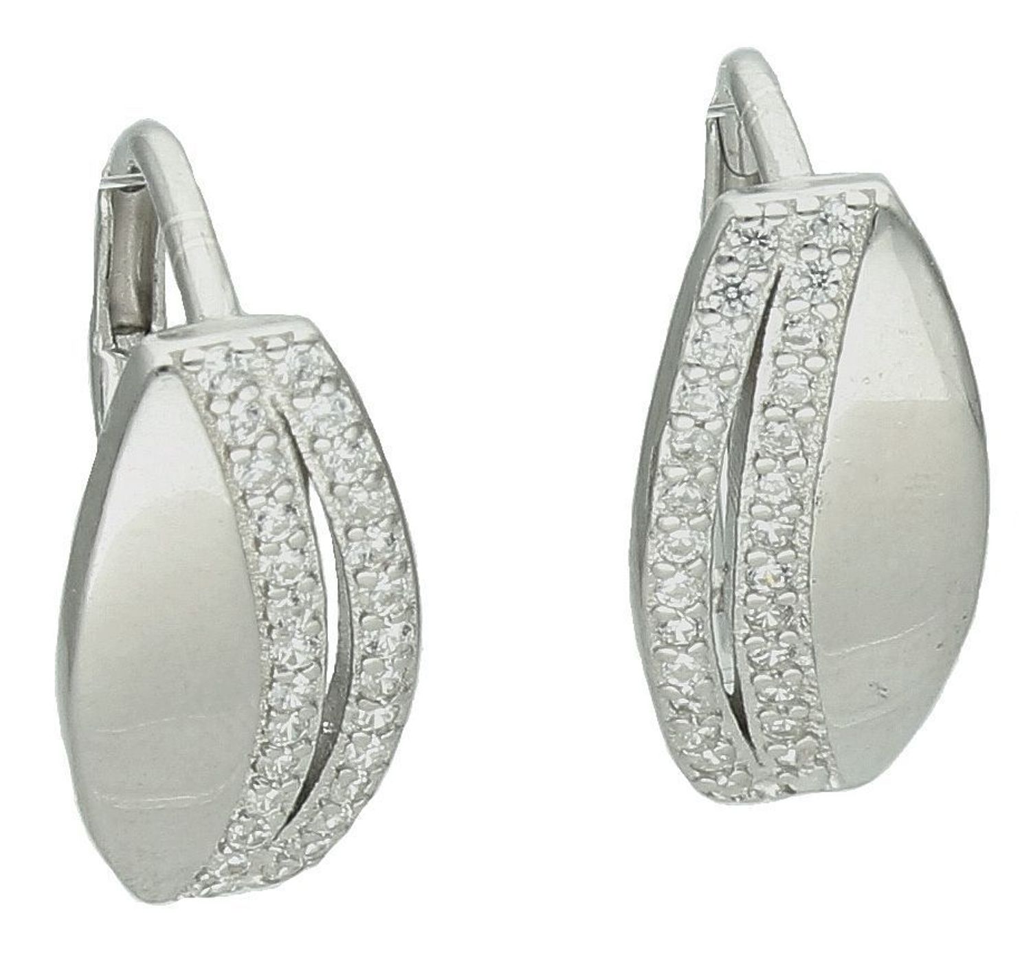 Srebrne kolczyki damskie 925 klasyczne z cyrkoniami DIA-KLC-11575-925. Srebrne kolczyki damskie. Srebrne kolczyki wiszące. Kolczyki damskie z cyrkoniami. Kolczyki srebrne na bigiel. Kolczyki srebrne na prezent..jpg