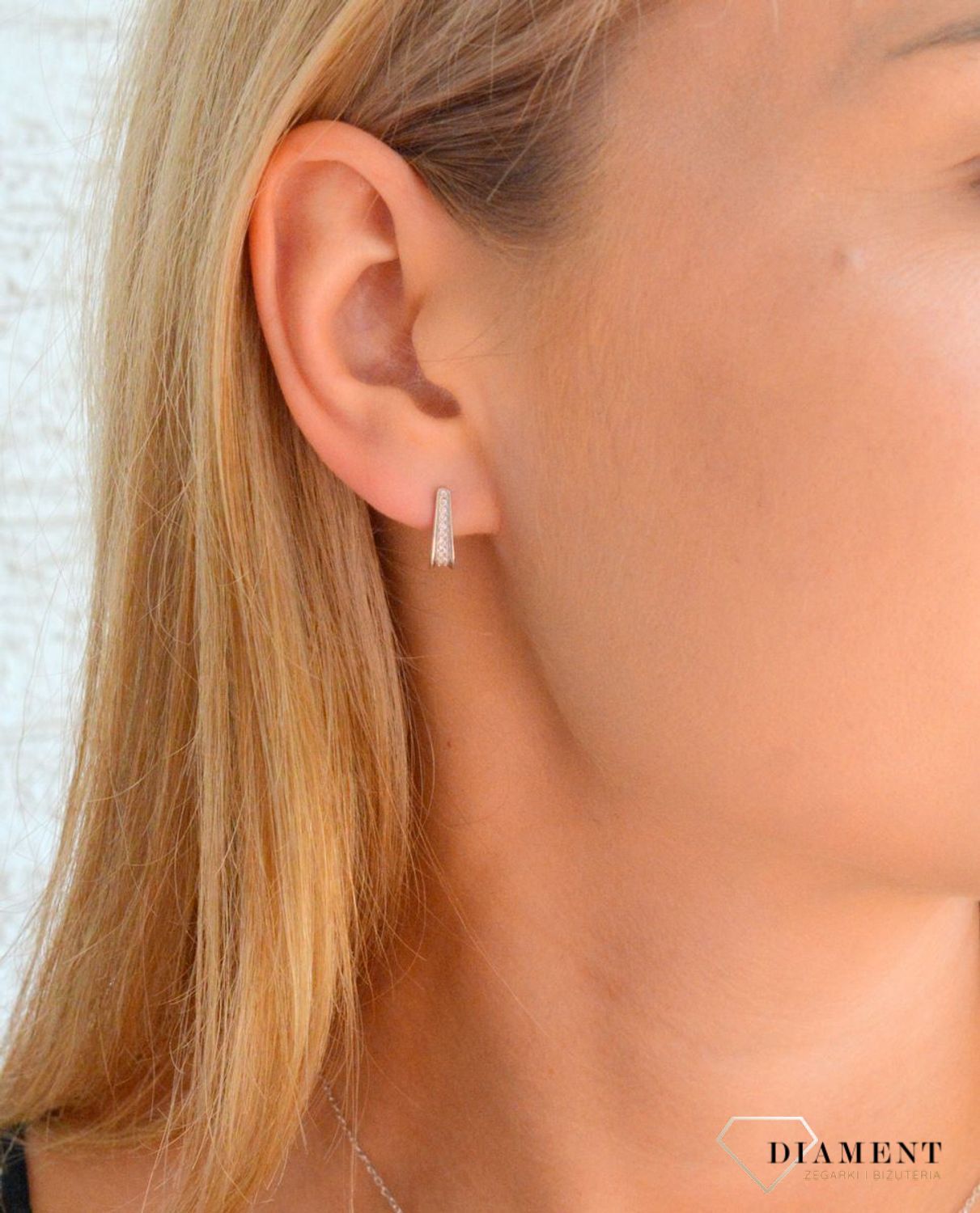 Srebrne kolczyki damskie 925 klasyczne z cyrkoniami DIA-KLC-11581-925 (2).jpg