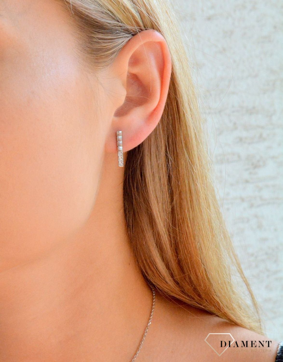 Srebrne kolczyki damskie 925 kosteczki z cyrkoniami DIA-KLC-11583-925.jpg