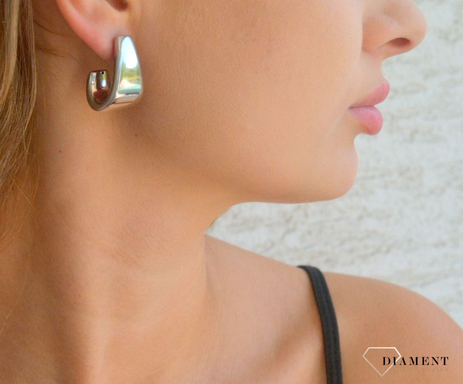 Srebrne kolczyki damskie 925 szerokie gładkie DIA-KLC-11704-925.jpg