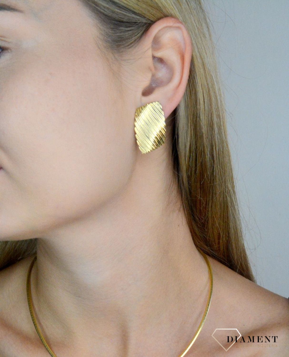 Srebrne kolczyki damskie 925 duże geometryczne pokryte złotem DIA-KLC-11706Z-925 (2).jpg