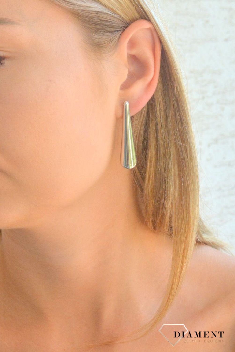 Srebrne kolczyki damskie 925 o szerokim prostym wzorze DIA-KLC-11708-925.jpg