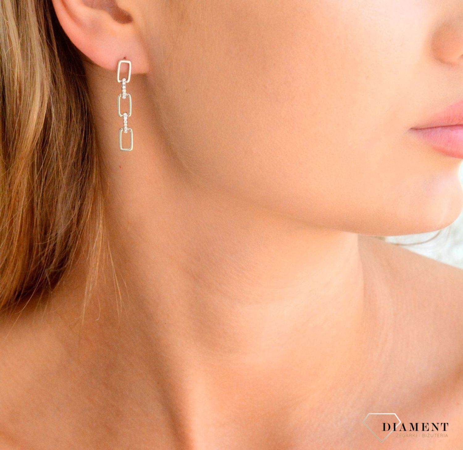 Srebrne kolczyki damskie 925 wiszące z cyrkoniami DIA-KLC-11798-925.jpg