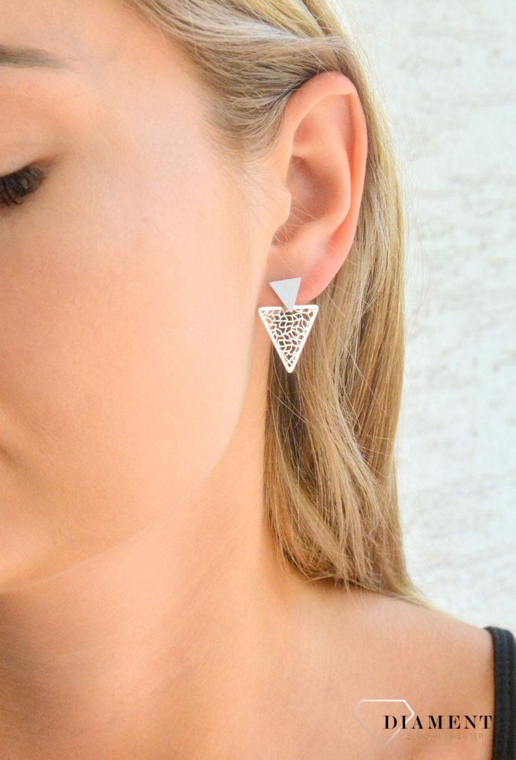 Srebrne kolczyki damskie 925 wiszące trójkąty DIA-KLC-11818-925.jpg