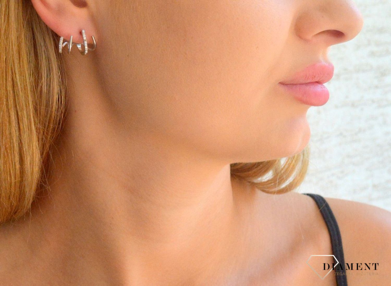 Srebrne kolczyki damskie 925 nausznice z cyrkoniami na sztyft DIA-KLC-11826-925.jpg