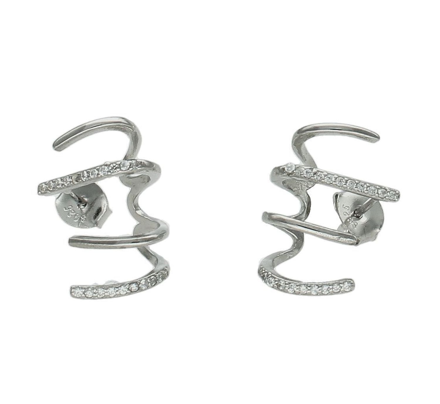 Srebrne kolczyki damskie 925 nausznice z cyrkoniami na sztyft DIA-KLC-11826-925.jpg