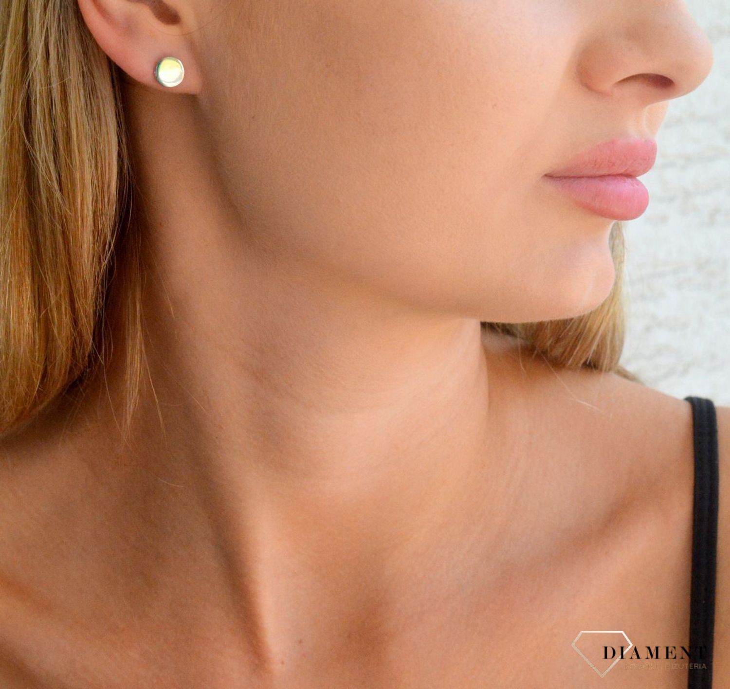 Srebrne kolczyki damskie 925 gładkie koła wkrętki DIA-KLC-11883-925.jpg