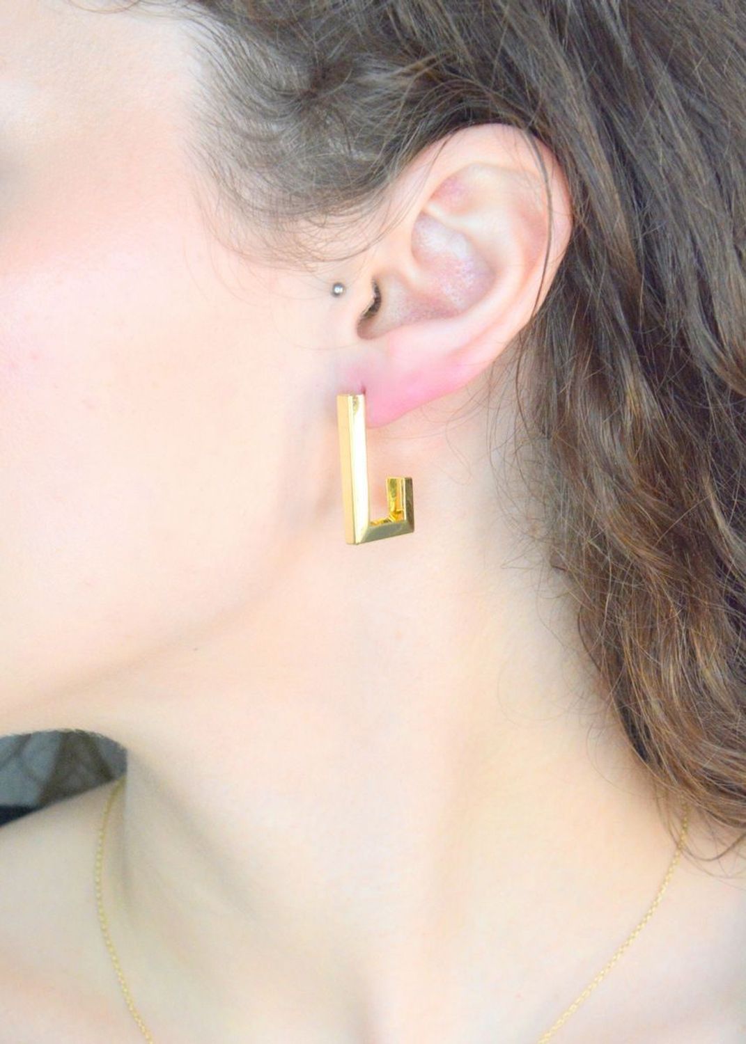 Kolczyki prostokątne złote próba 585, DIA-KLC-11945-585.jpg