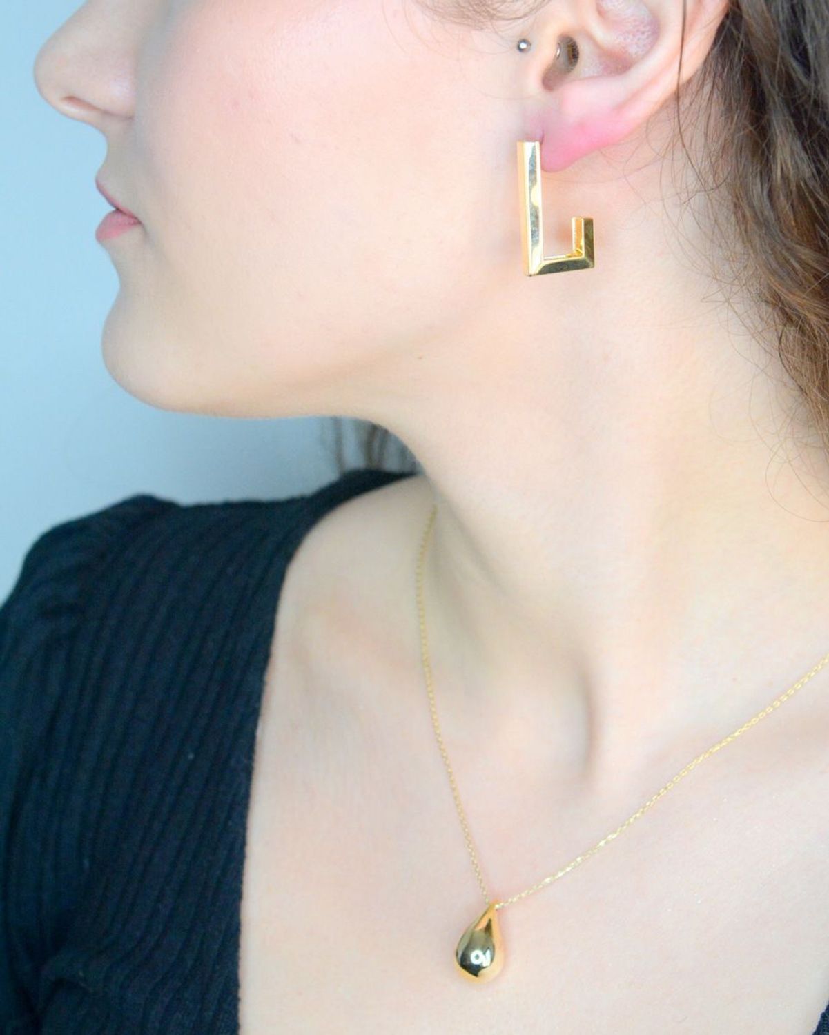 Kolczyki prostokątne złote próba 585, DIA-KLC-11945-585.jpg