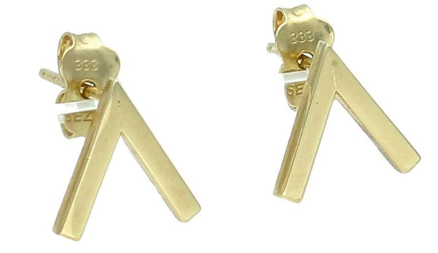 Kolczyki złote próba 333, DIA-KLC-12037-333 Stylowe kolczyki wykonane z złota próby 333. Kolczyki to ponadczasowa biżuteria, która pasuje do każdego rodzaju stylizacji. 1.jpg
