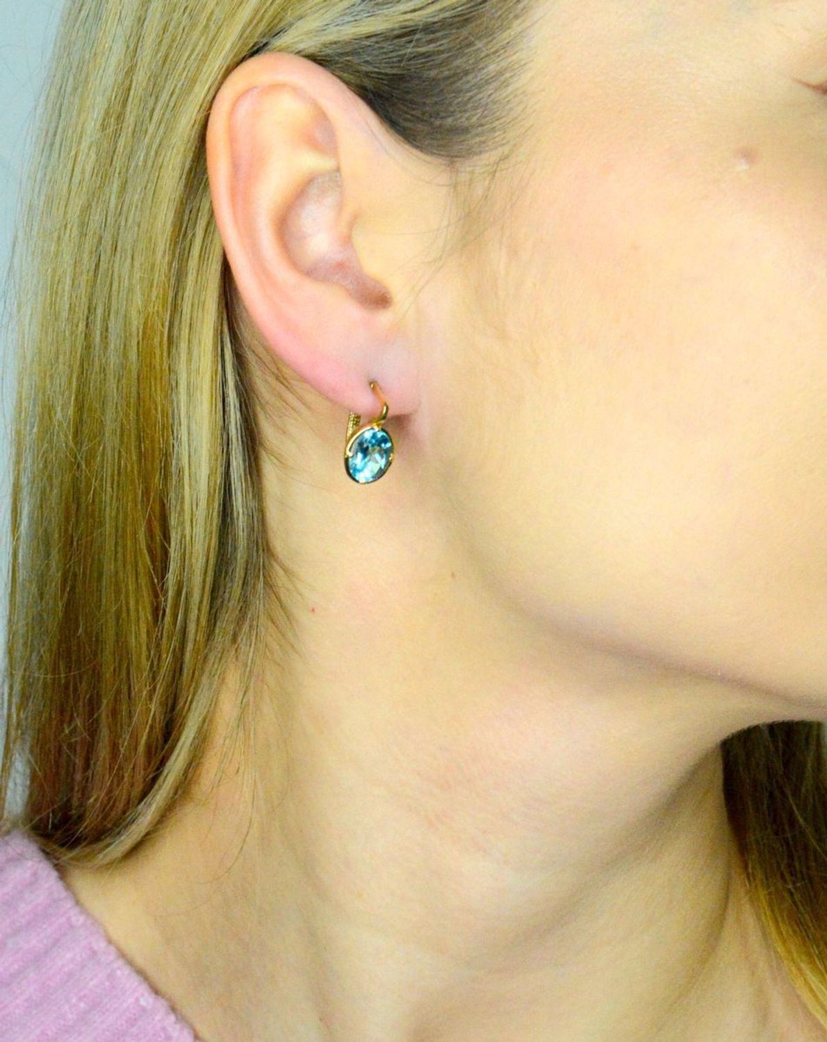 Kolczyki złote topaz próba 585, DIA-KLC-12072-585 złoto.jpg